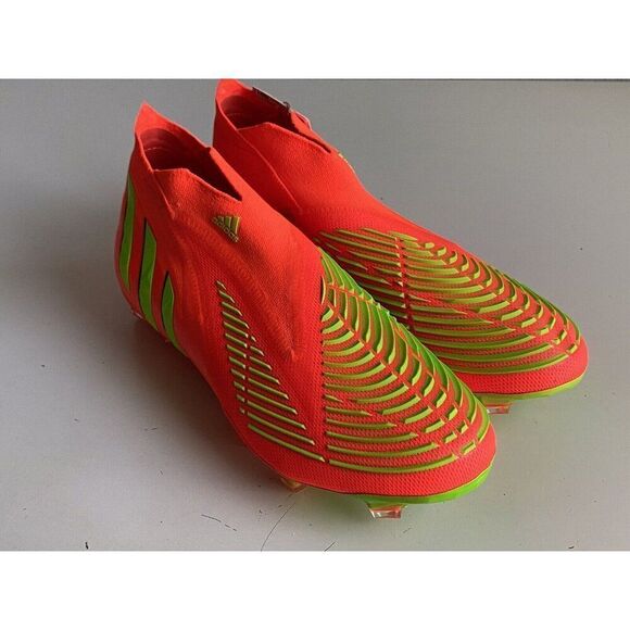 Adidas Predator Edge + FG Soccer Cleats GW1039 Firm Ground Men’s 7.5 Women’s 8.5 - Picture 4 of 13